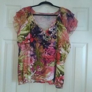 Caribbean Joe Short Sleeve Top